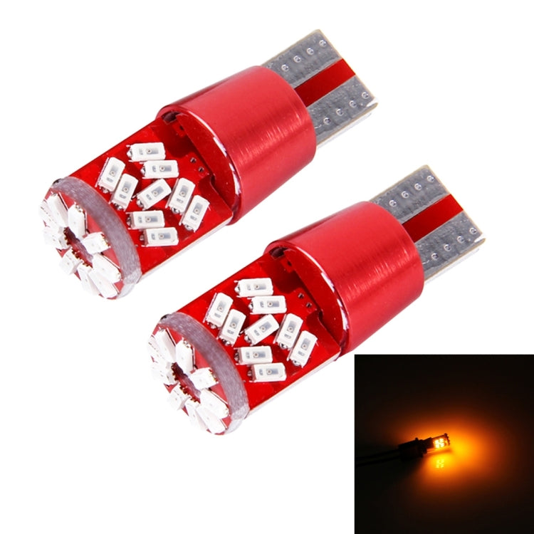2 PCS T10 5W 27 SMD-3014 LEDs Car Clearance Light Lamp, DC 12V, 27 SMD-3014 LEDs, T10+5W Blue Light - HoMEdemic™ 