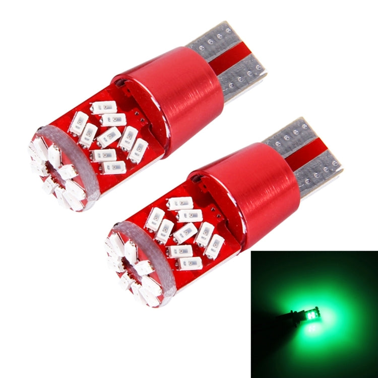 2 PCS T10 5W 27 SMD-3014 LEDs Car Clearance Light Lamp, DC 12V, 27 SMD-3014 LEDs, T10+5W Blue Light - HoMEdemic™ 