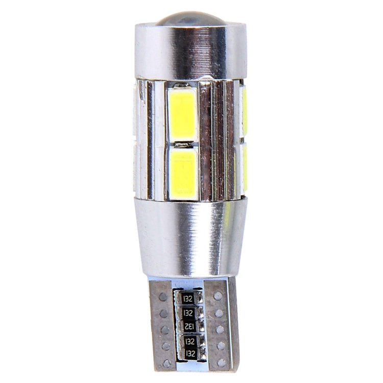 2 PCS T10 6W 10 SMD 5630 LED Error-Free Canbus Car Clearance Lights Lamp, DC 12V, 5630-10smd LED, 10 SMD 5630 LEDs - HoMEdemic™ 