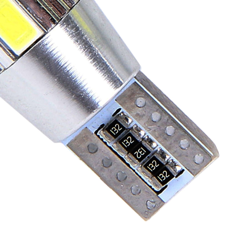 2 PCS T10 6W 10 SMD 5630 LED Error-Free Canbus Car Clearance Lights Lamp, DC 12V, 5630-10smd LED, 10 SMD 5630 LEDs - HoMEdemic™ 