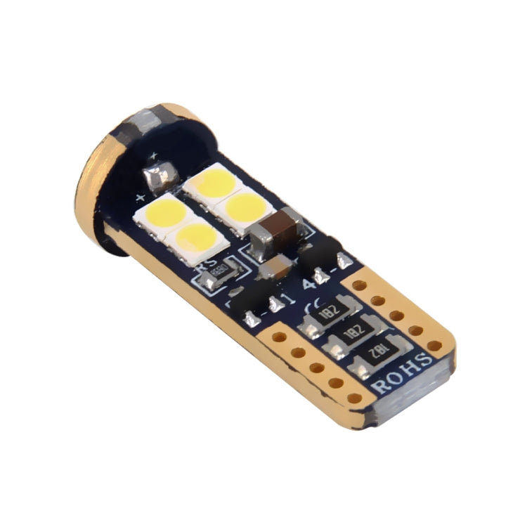 2 PCS T10/W5W/194/501 4W 280LM 6000K 12 SMD-2835 LED Bulbs Car Reading Lamp Clearance Light with Decoder, DC 12V, 2 PCS T10/W5W/194/501 - HoMEdemic™ 