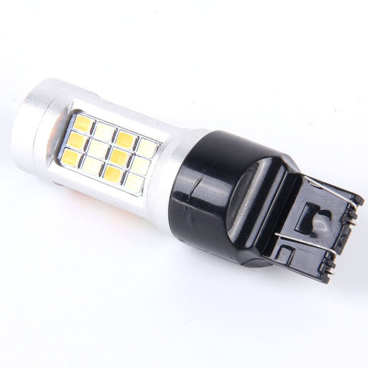 2 PCS T20/7443-42LED 20W 21*2835W+21*2835Y White+Yellow Light Turn Signal Light with Len. DC 12-24V, T20 - HoMEdemic™ 