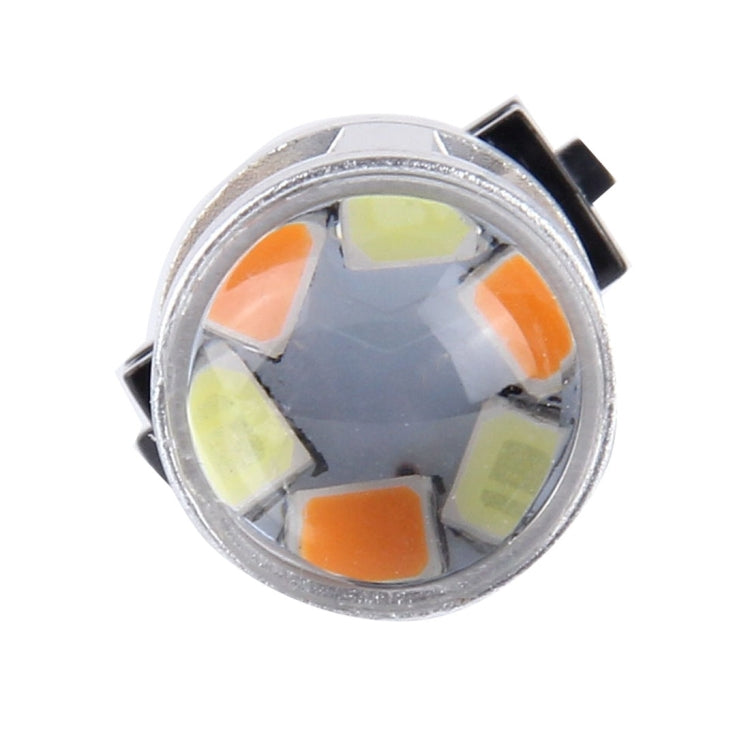2 PCS T20/7443-42LED 20W 21*2835W+21*2835Y White+Yellow Light Turn Signal Light with Len. DC 12-24V, T20 - HoMEdemic™ 