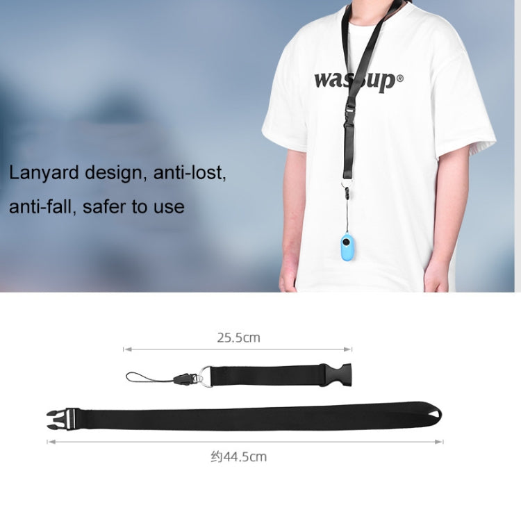 2 PCS Thumb Camera Silicone Case + Lanyard For Insta360 GO2(Black) - HoMEdemic™ 