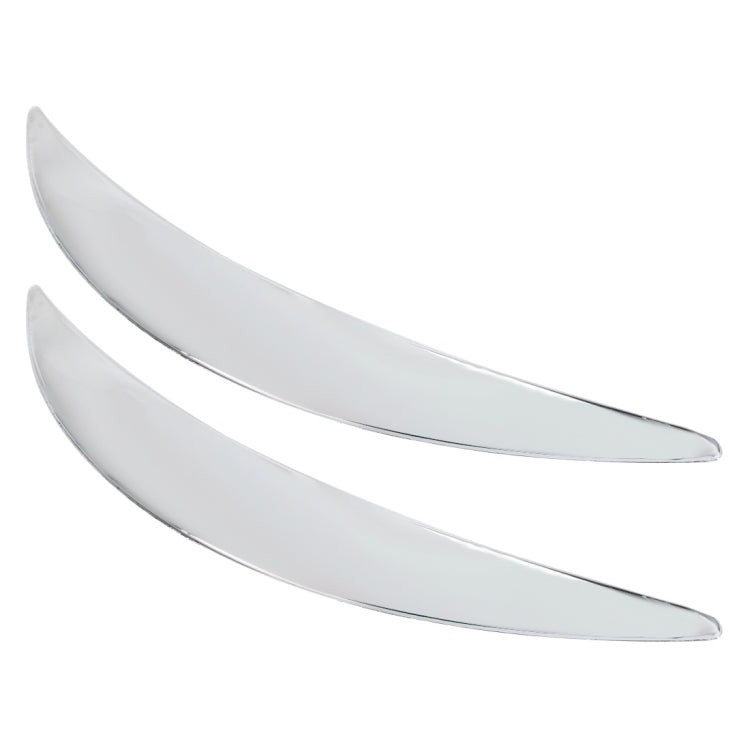 2 PCS Universal Car Auto Plastic Body Bumper Guard Protector Strip Sticker(Silver), JM-330 2 PCS - HoMEdemic™ 