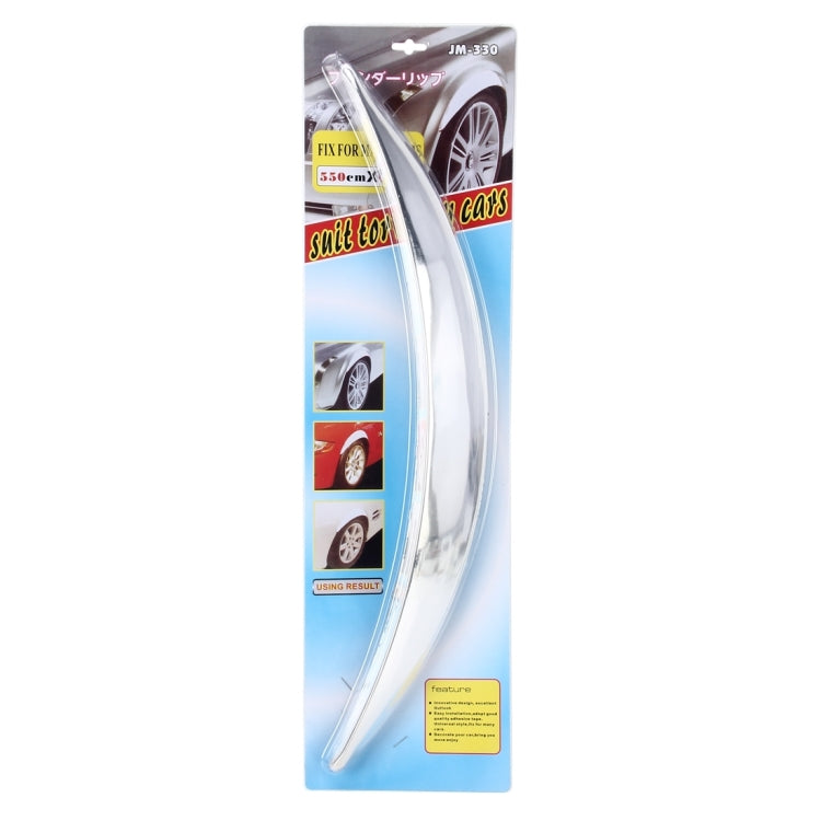 2 PCS Universal Car Auto Plastic Body Bumper Guard Protector Strip Sticker(Silver), JM-330 2 PCS - HoMEdemic™ 