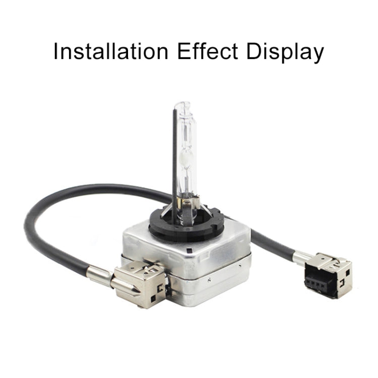 2 PCS Universal D3 HID Xenon Bulb Converter Cable Adapter D3 Adapter HID Socket Plug Adapter Bulb Wire Connector Wire for Ballast Hid - HoMEdemic™ 