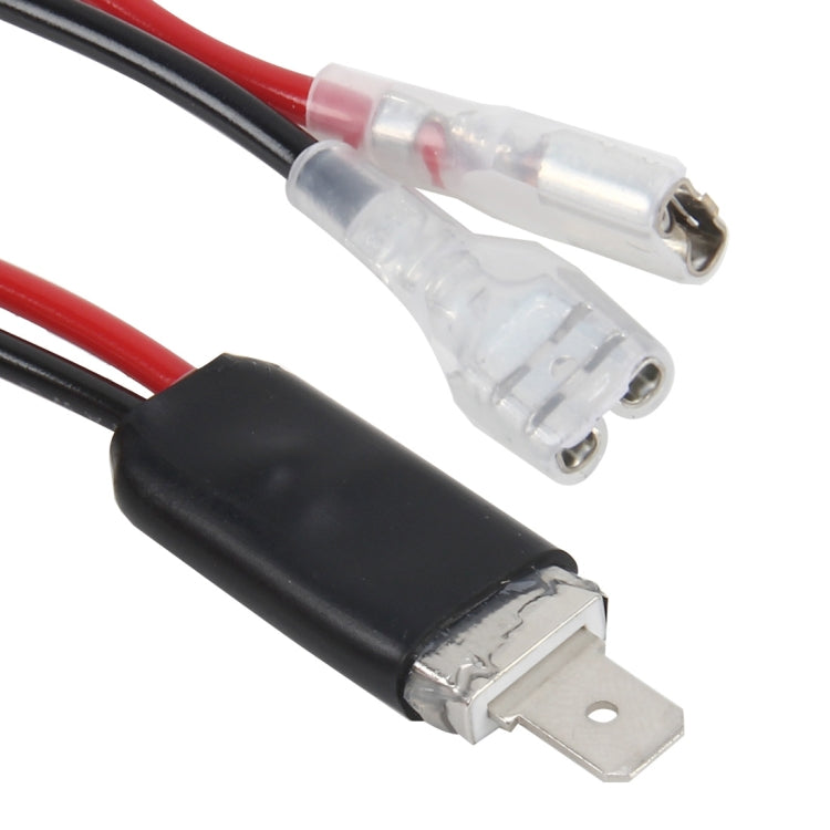 2 PCS Universal H1 Conversion Bulb Harness Wire Plugs Power Wire Adapter Connectors, H1 Wire 1 - HoMEdemic™ 