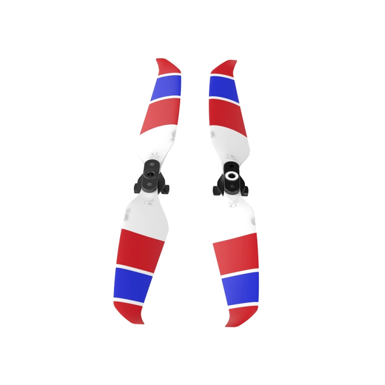 2 Pairs Sunnylife 7238F-3C For DJI Mavic Air 2 Double-sided Three-color Low Noise Quick-release Propellers(Red Blue White) - HoMEdemic™ 