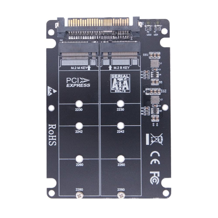 2 Ports NGFF M.2 NVME to U.2 SFF-8639 Adapter Card - HoMEdemic™ 