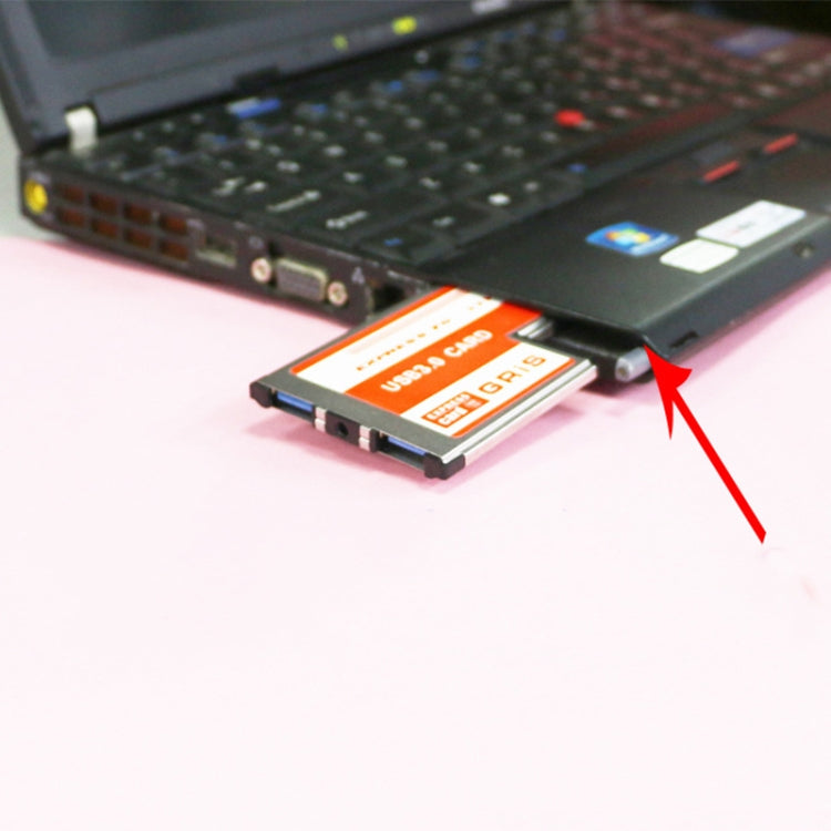 2 Ports USB 3.0 5Gbps PCI 54mm Slot Express Card for Laptop / Notebook, 54mm - HoMEdemic™ 
