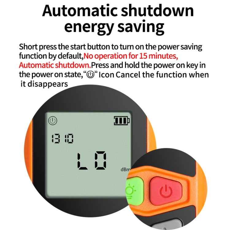 2-in-1 10-30mW Fiber Optic Red Light Pen + Optical Power Meter (-70+6dBm) Set - HoMEdemic™ 