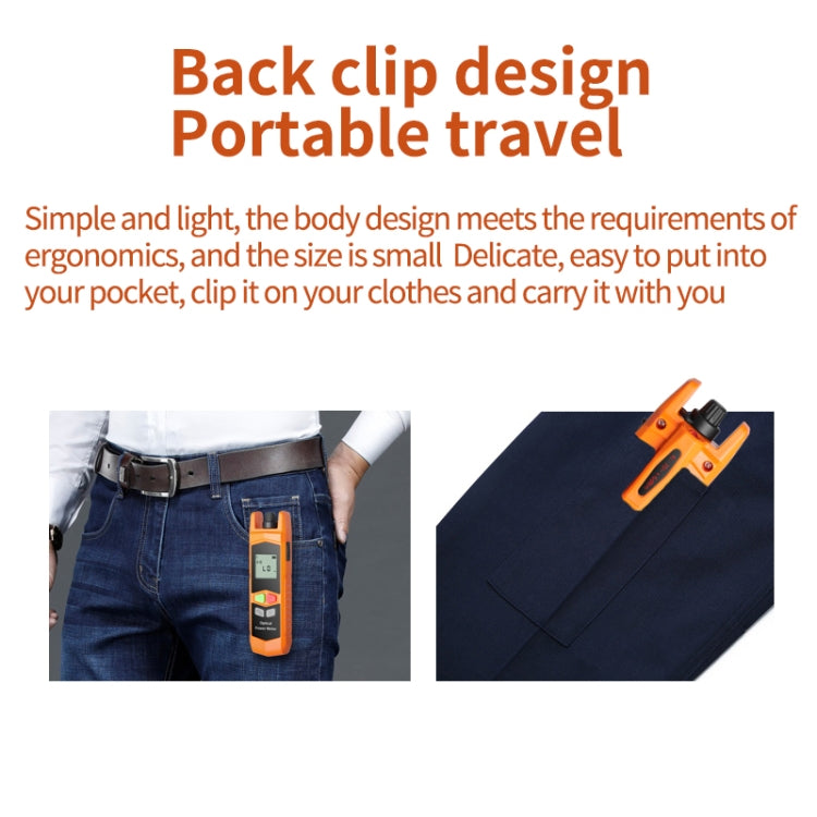 2-in-1 10-30mW Fiber Optic Red Light Pen + Optical Power Meter (-70+6dBm) Set - HoMEdemic™ 