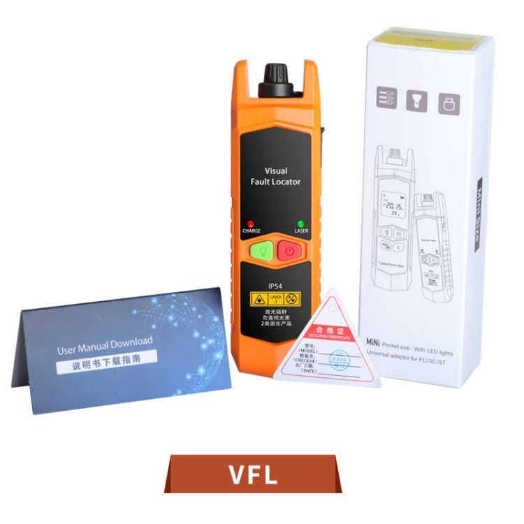 2-in-1 10-30mW Fiber Optic Red Light Pen + Optical Power Meter (-70+6dBm) Set - HoMEdemic™ 