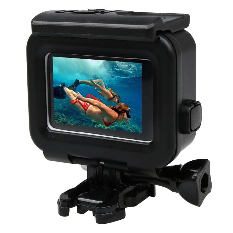 2 in 1 for GoPro HERO5 Touch Screen Back Cover + 45m Waterproof Housing Protective Case(No Need to Disassemble Lens When Installed) with Buckle Basic Mount & Lead Screw(Black) - HoMEdemic™ 