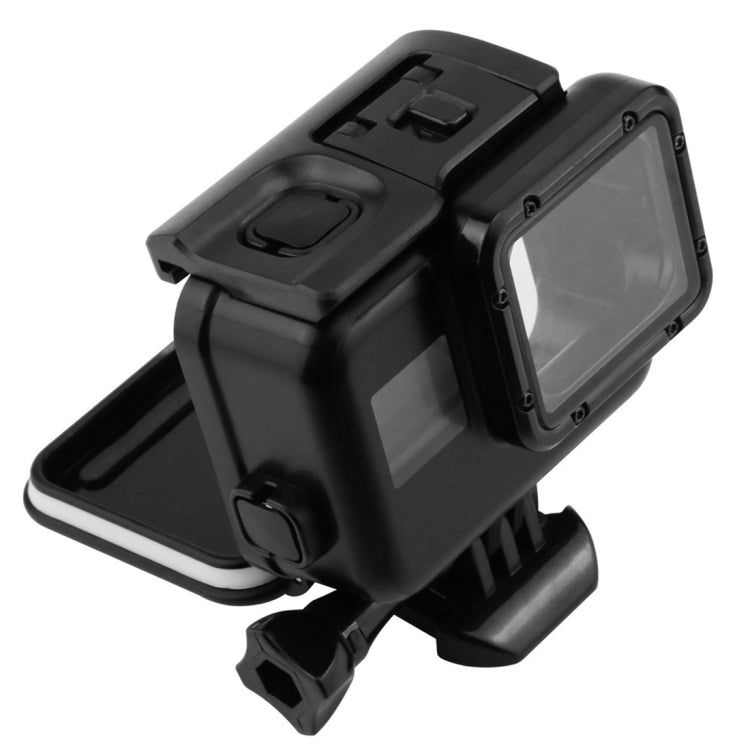 2 in 1 for GoPro HERO5 Touch Screen Back Cover + 45m Waterproof Housing Protective Case(No Need to Disassemble Lens When Installed) with Buckle Basic Mount & Lead Screw(Black) - HoMEdemic™ 