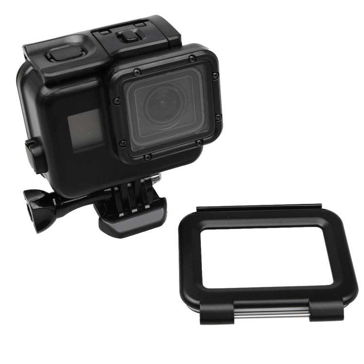 2 in 1 for GoPro HERO5 Touch Screen Back Cover + 45m Waterproof Housing Protective Case(No Need to Disassemble Lens When Installed) with Buckle Basic Mount & Lead Screw(Black) - HoMEdemic™ 