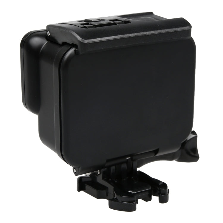 2 in 1 for GoPro HERO6 /5 Touch Screen Back Cover + 45m Waterproof Housing Protective Case(Need to Disassemble Lens When Installed) with Buckle Basic Mount & Lead Screw(Black) - HoMEdemic™ 