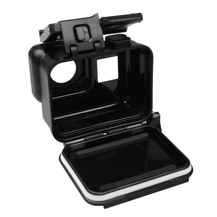 2 in 1 for GoPro HERO6 /5 Touch Screen Back Cover + 45m Waterproof Housing Protective Case(Need to Disassemble Lens When Installed) with Buckle Basic Mount & Lead Screw(Black) - HoMEdemic™ 