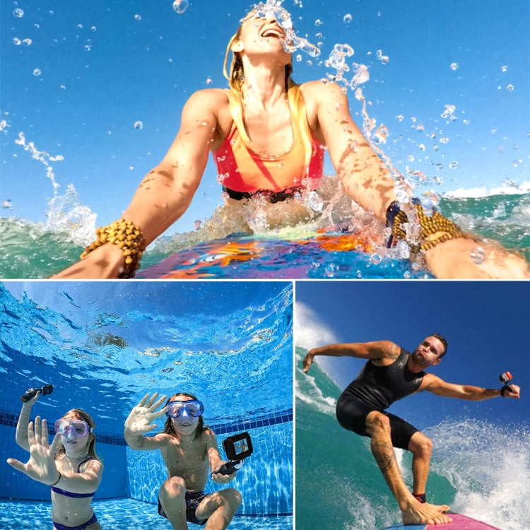 2 in 1 for GoPro HERO6 /5 Touch Screen Back Cover + 45m Waterproof Housing Protective Case(Need to Disassemble Lens When Installed) with Buckle Basic Mount & Lead Screw(Black) - HoMEdemic™ 