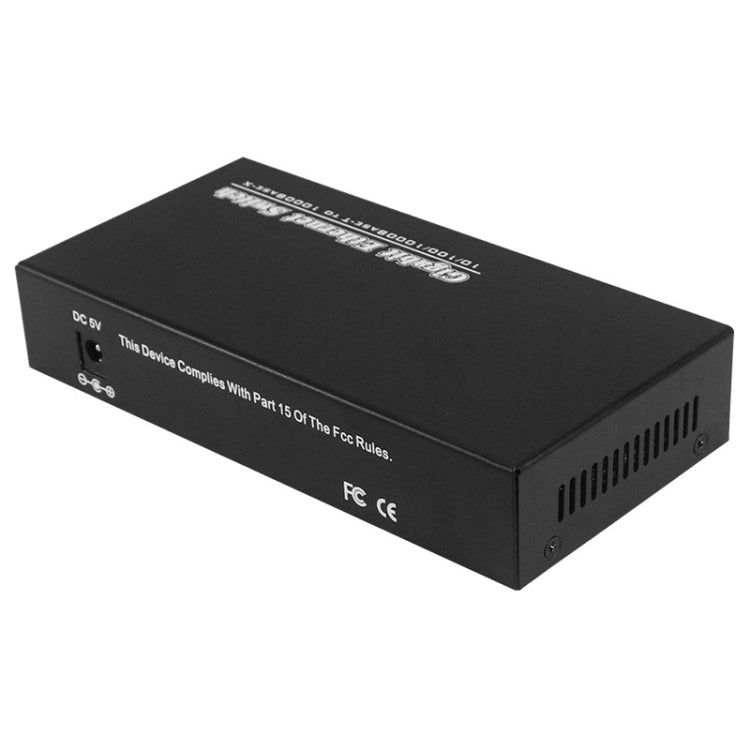 2 x 10/100/1000 RJ45 Port & 4 x 1000M SFP Port Fiber Optic Switch - HoMEdemic™ 
