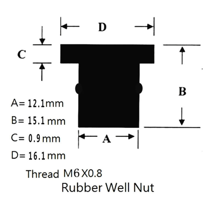 20 in 1 M6 Universal Motorcycle Windshield Brass Nuts, M6 - HoMEdemic™ 