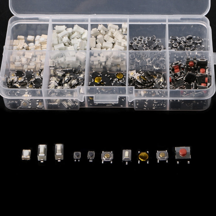 200 PCS Car Remote Control Button Awitch Button Package Patch Tact Switch Button Package, 200pcs - HoMEdemic™ 