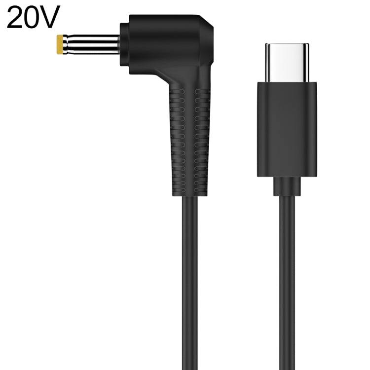 20V 4.8 x 1.7mm DC Power to Type-C Adapter Cable - HoMEdemic™ 