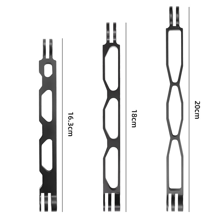 20cm Aluminium Extension Arm Hollow Grip Extender(Silver) - HoMEdemic™ 