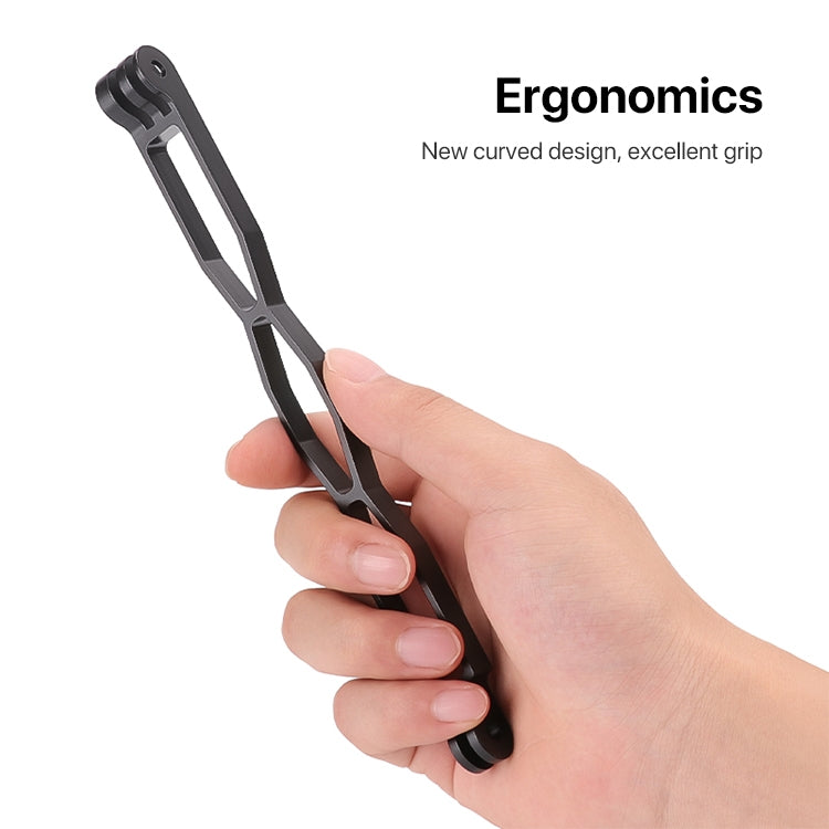 20cm Aluminium Extension Arm Hollow Grip Extender(Silver) - HoMEdemic™ 