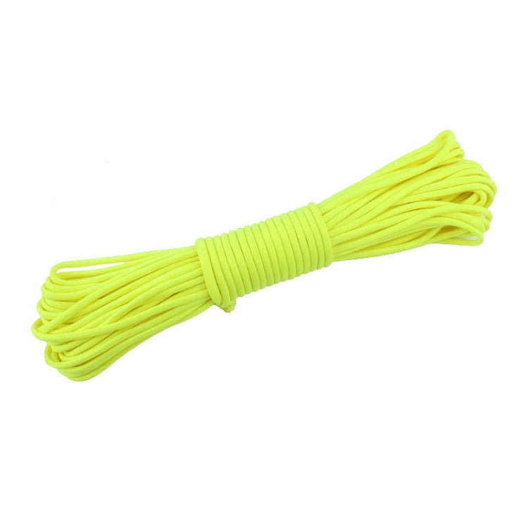 20m 9-Core Nylon+Polyester Full-light Outdoor Camping Tent Rescue Bundled Fluorescent Climbing Rope, 20m Yellow, 20m Pink, 20m Green, 20m White - HoMEdemic™ 