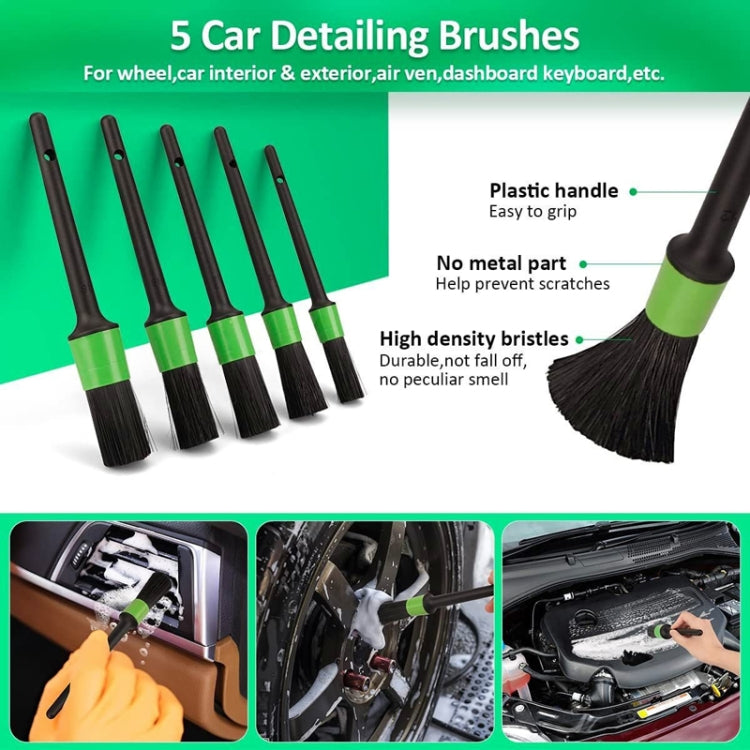 21pcs /Set Car Cleaning Brush Polishing Waxing Car Detailing - HoMEdemic™ 