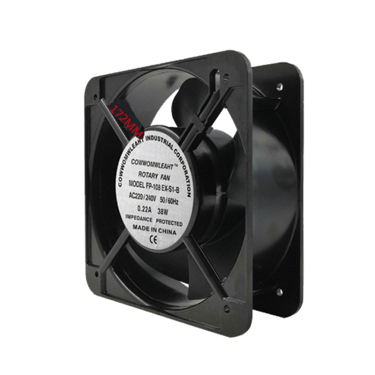 220V 38W 15cm Roller Chassis Electrical Cabinet Shaft Oil Bearing Fan - HoMEdemic™ 