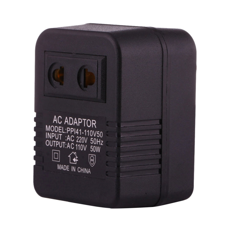220V to 110V 50W AC Power Socket Adapter,  EU/US Plug to US Plug, 220V to 110V 50W - HoMEdemic™ 