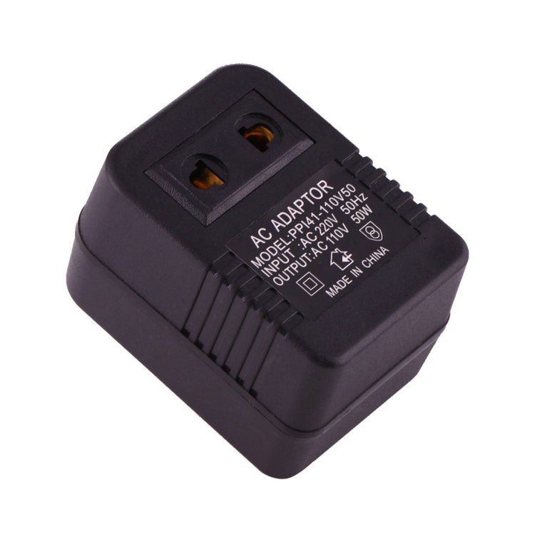 220V to 110V 50W AC Power Socket Adapter,  EU/US Plug to US Plug, 220V to 110V 50W - HoMEdemic™ 