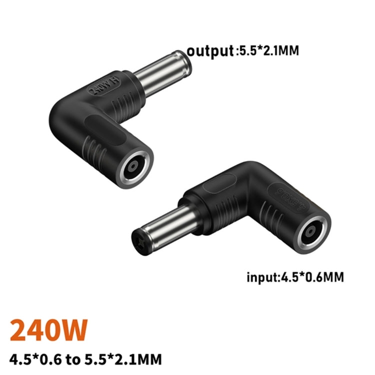 240W DC 4506 Female to DC 5521 Male Connector Laptop Power Adapter - HoMEdemic™ 
