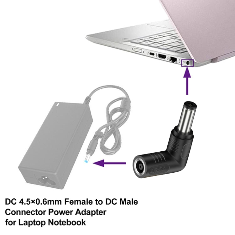 240W DC 4506 Female to DC 5521 Male Connector Laptop Power Adapter - HoMEdemic™ 