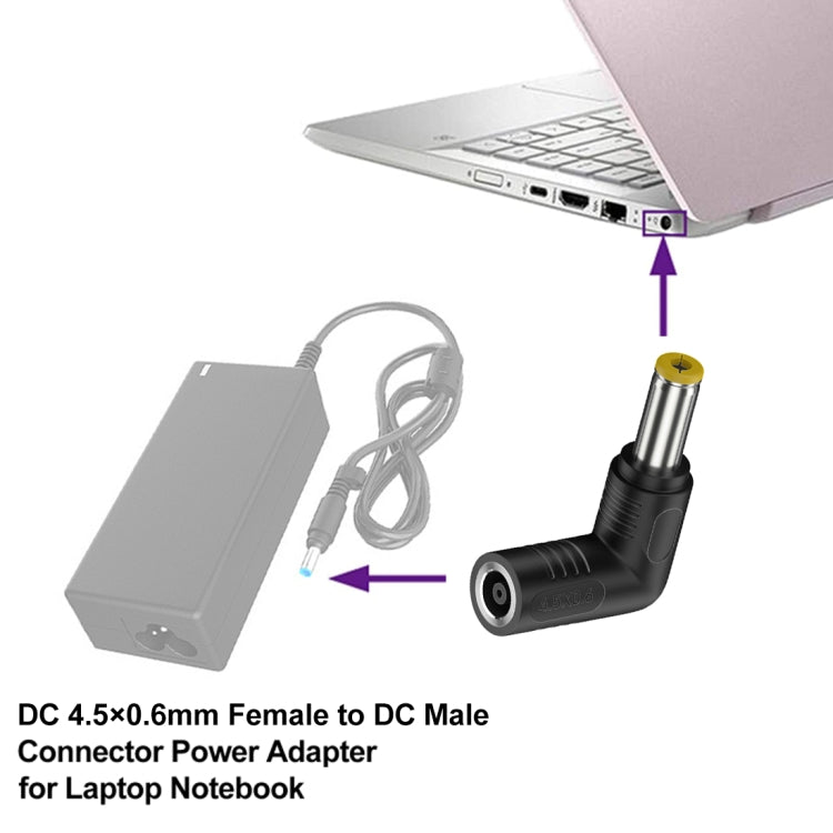 240W DC 4506 Female to DC 5525 Male Connector Laptop Power Adapter - HoMEdemic™ 