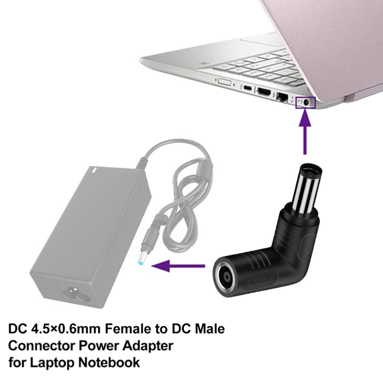 240W DC 4506 Female to DC 6037 Male Connector Power Adapter - HoMEdemic™ 
