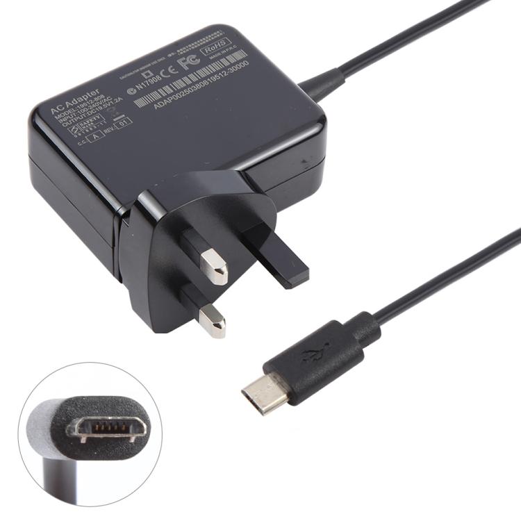 24W 19.5V 1.2A Laptop Power Adapter Wall Charger for Dell Venue 11 Pro(UK Plug) - HoMEdemic™ 