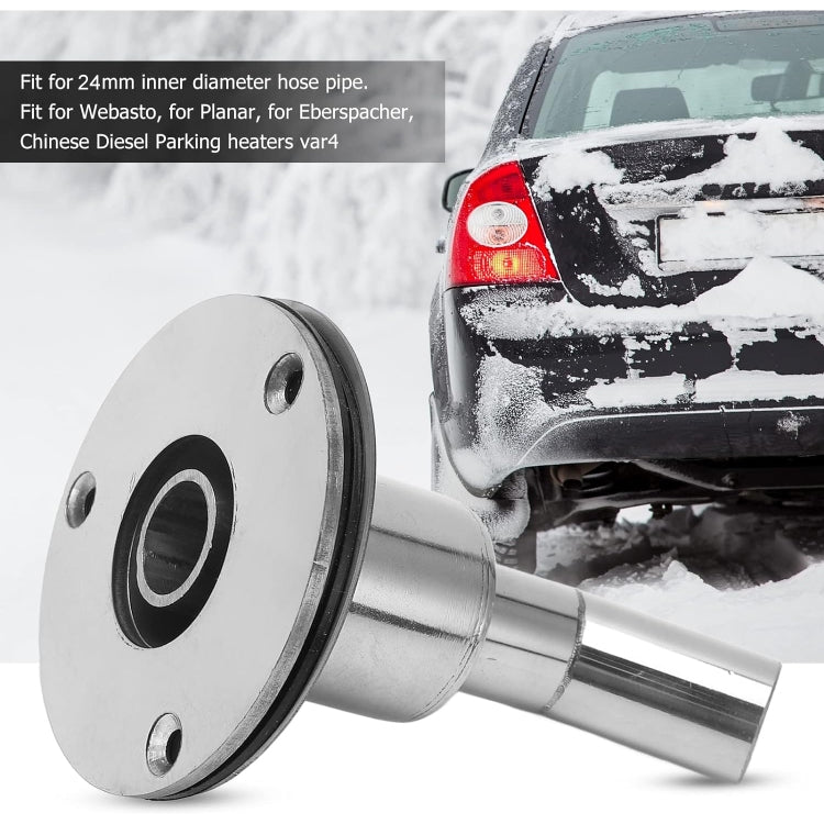 24mm Elbow Marine Parking Heater Stainless Steel Vent - HoMEdemic™ 