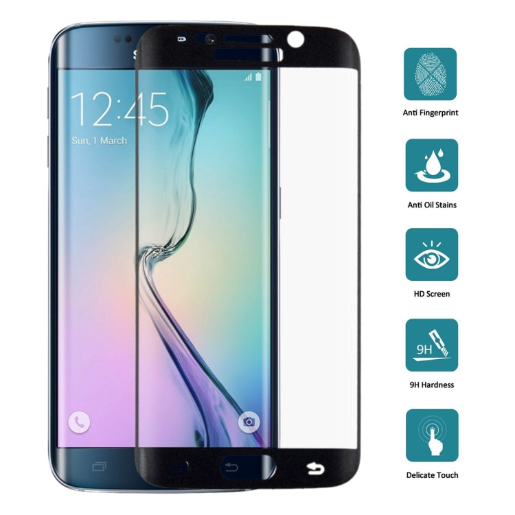 25 PCS For Galaxy S6 Edge 0.2mm 9H Surface Hardness 3D Curved Surface Full Screen Cover Explosion-proof Tempered Glass Film - HoMEdemic™ 