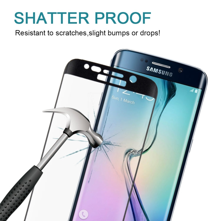 25 PCS For Galaxy S6 Edge 0.2mm 9H Surface Hardness 3D Curved Surface Full Screen Cover Explosion-proof Tempered Glass Film - HoMEdemic™ 