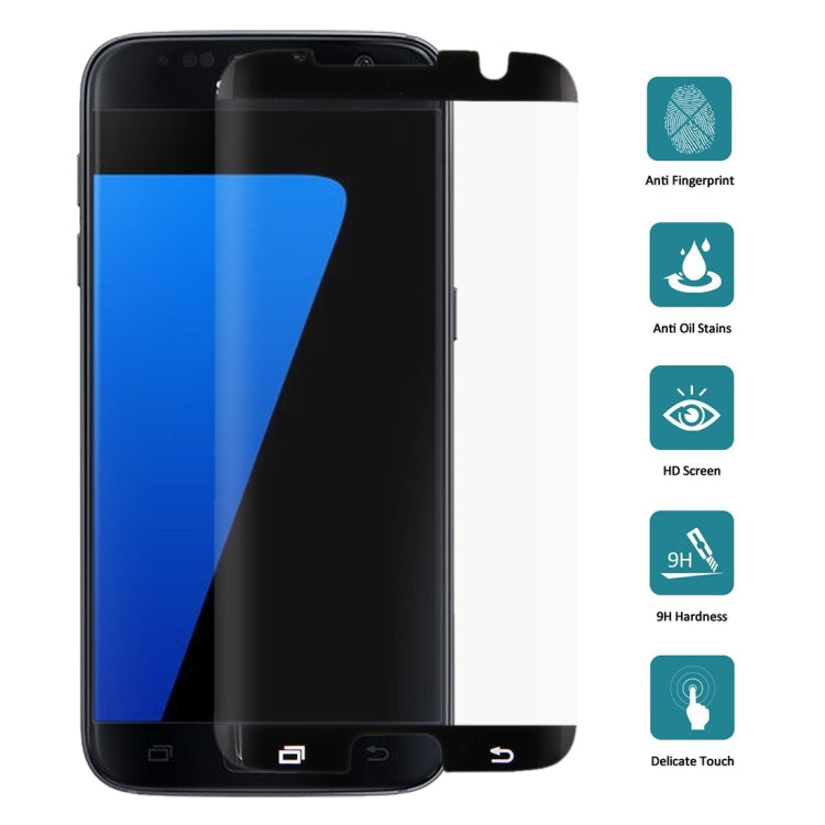 25 PCS For Galaxy S7 Edge / G935 0.26mm 9H Surface Hardness Curved Surface Non-full Screen Tempered Glass Film - HoMEdemic™ 