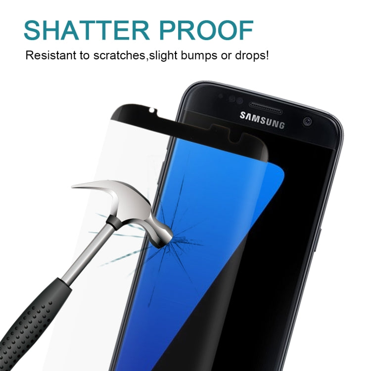 25 PCS For Galaxy S7 Edge / G935 0.26mm 9H Surface Hardness Curved Surface Non-full Screen Tempered Glass Film - HoMEdemic™ 