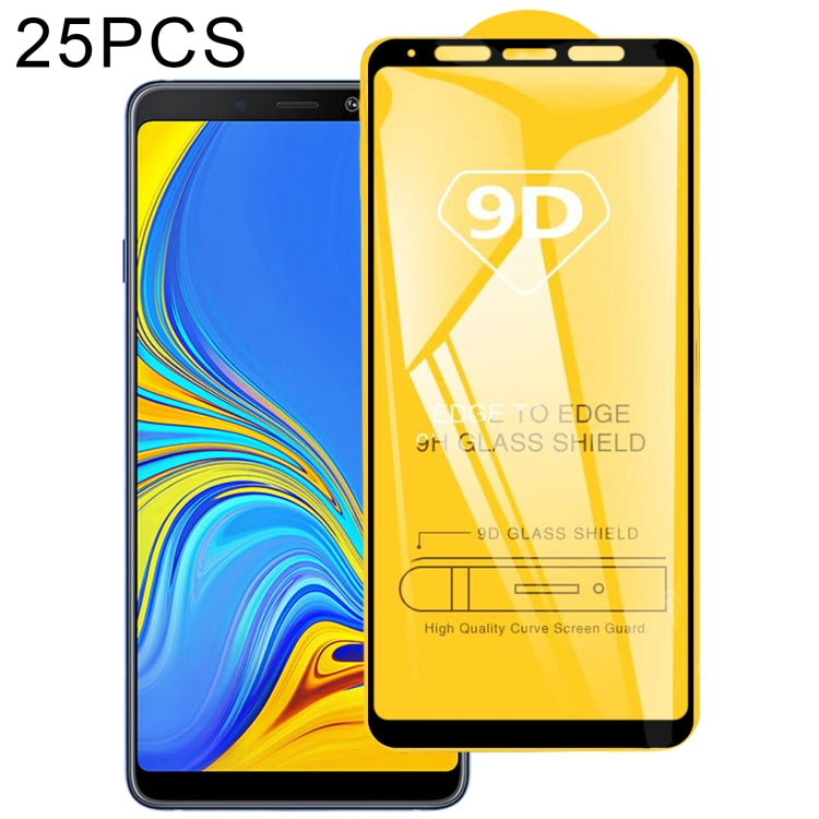 25 PCS Full Glue Full Cover Screen Protector Tempered Glass film for Galaxy A9 (2018), For Galaxy A9 (2018) - HoMEdemic™ 