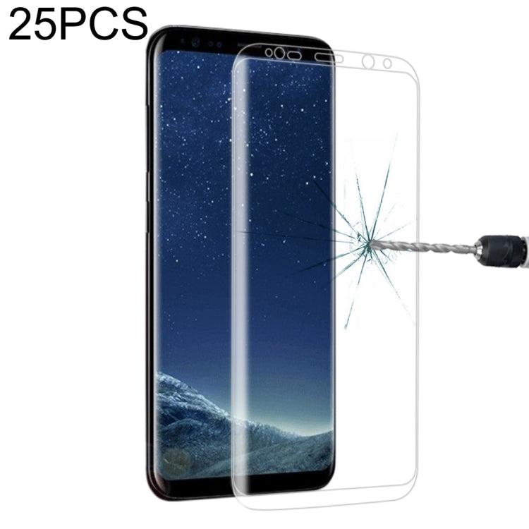 25 PCS Full Screen Tempered Glass Screen Protector For Galaxy S8 / G9500, For Galaxy S8 / G9500 - HoMEdemic™ 