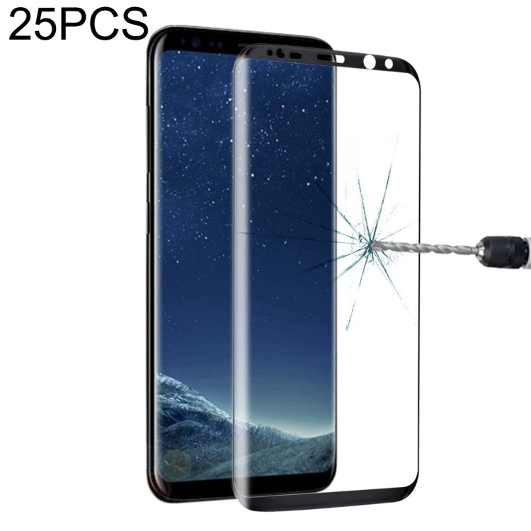 25 PCS Full Screen Tempered Glass Screen Protector For Galaxy S8 / G9500, For Galaxy S8 / G9500 - HoMEdemic™ 