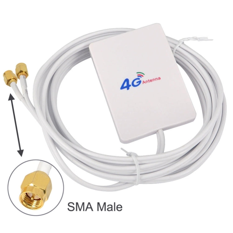 28dBi 4G Antenna with SMA Male Connector for 4G LTE FDD/TDD Router, SMA Male - HoMEdemic™ 