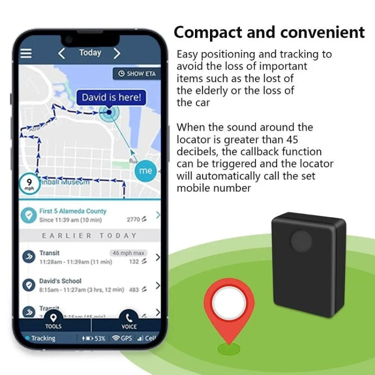 2G Callback Locator Anti-Theft Voice-Activated Sensor Alarm(EU) - HoMEdemic™ 